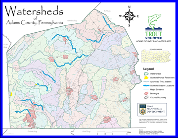 Image of Trout Streams Map