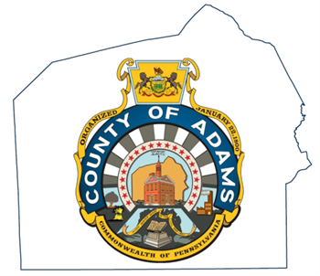 image of Map of Adams County